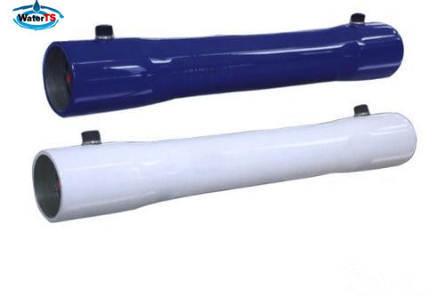Side port blue FRP membrane housing for RO water treatment system